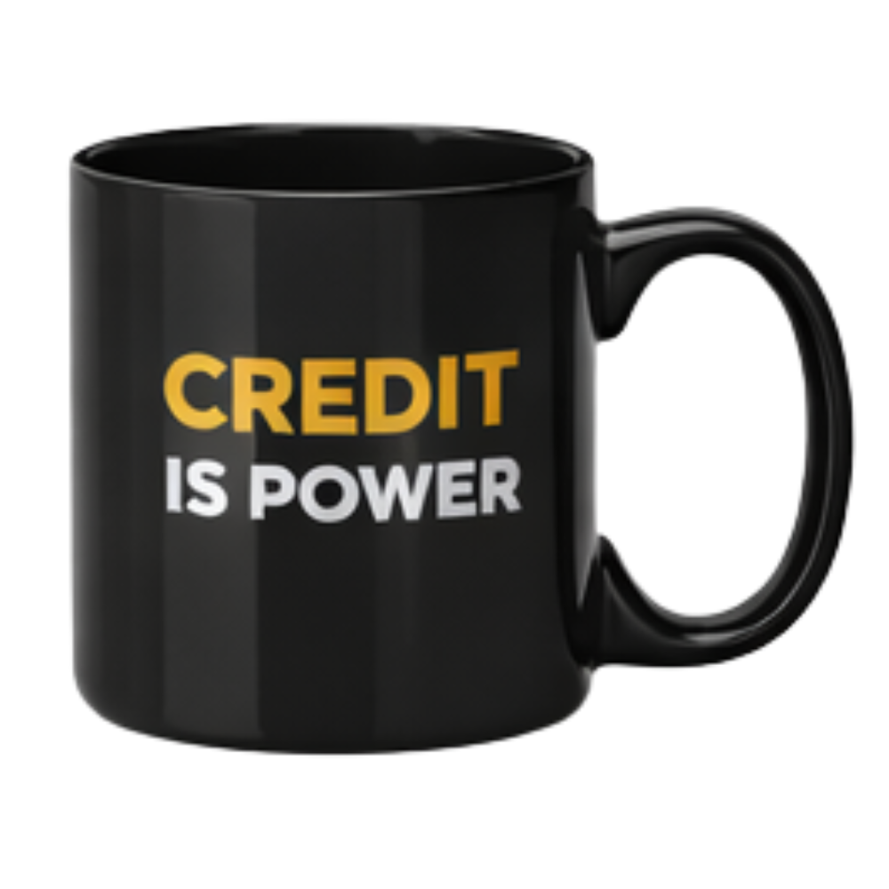 Credit Is Power Coffee Mug