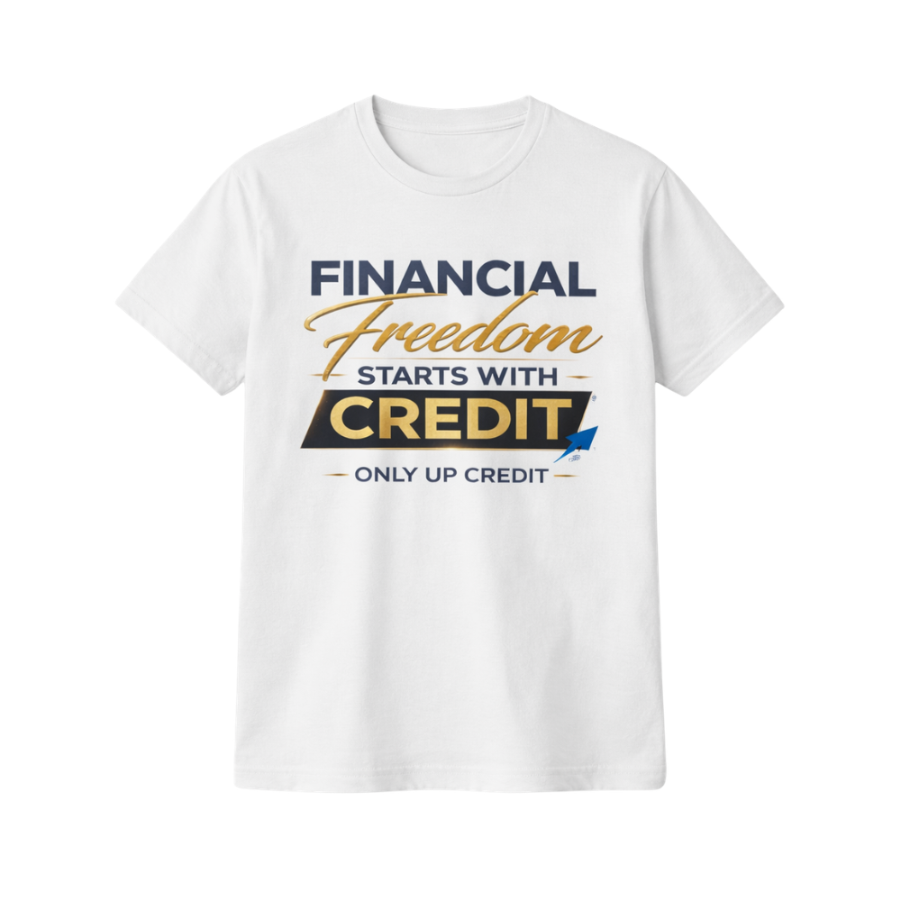 Financial Freedom Starts With Credit T-Shirt